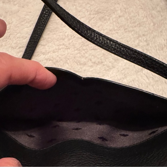 Kate Spade Harlow Black Leather Wallet On A String Crossbody Like New! - Picture 14 of 14